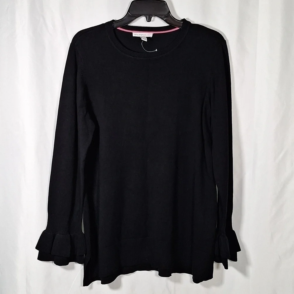 💚 Isaac Mizrahi Live light weight sweater